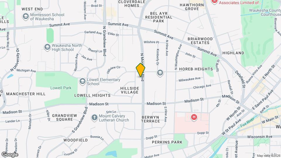 322 N Moreland Blvd Mapa y Detalles de la Ubicación