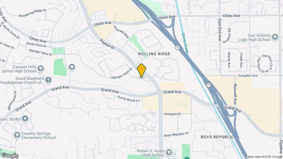 4469 Torrey Pines Dr Mapa y Detalles de la Ubicación