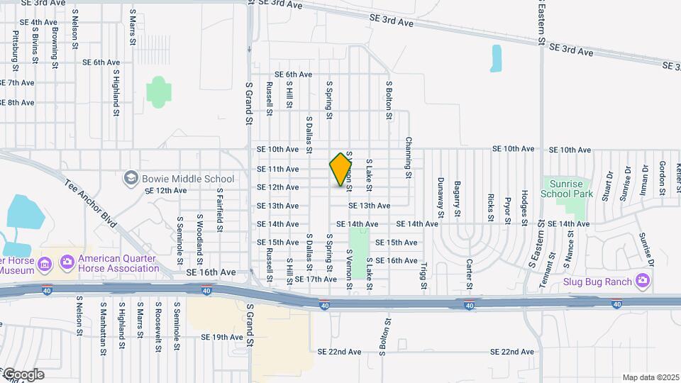 4006 SE 12th Ave Map and Location Details