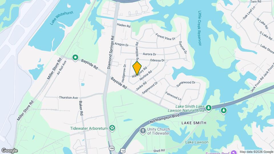 5605 Westbury Rd Map and Location Details