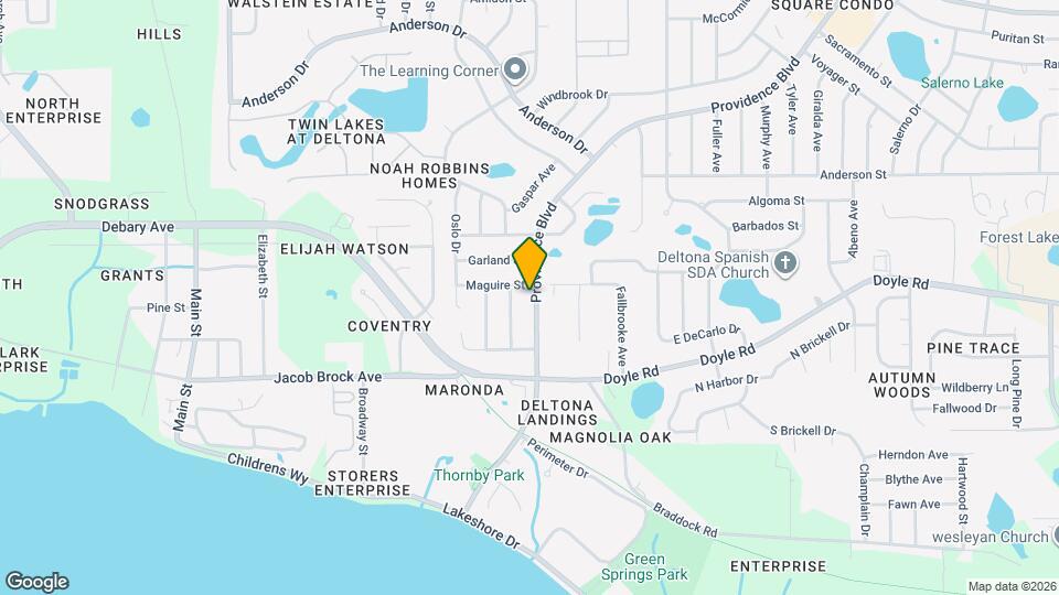 376 Providence Blvd Map and Location Details