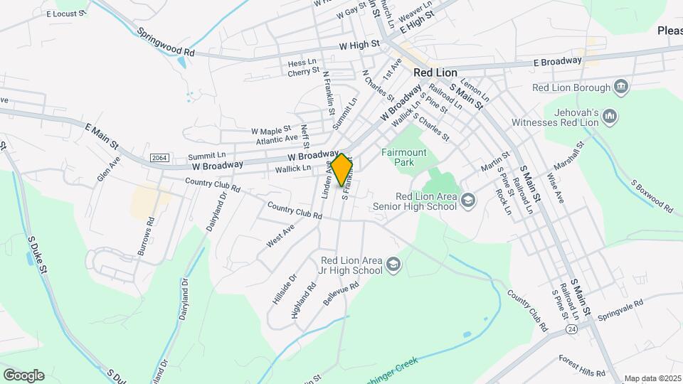 138 S Franklin St Map and Location Details