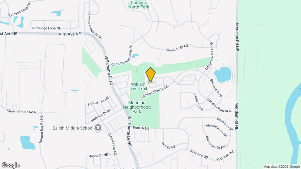 8967 Campus Meadows Loop NE Map and Location Details