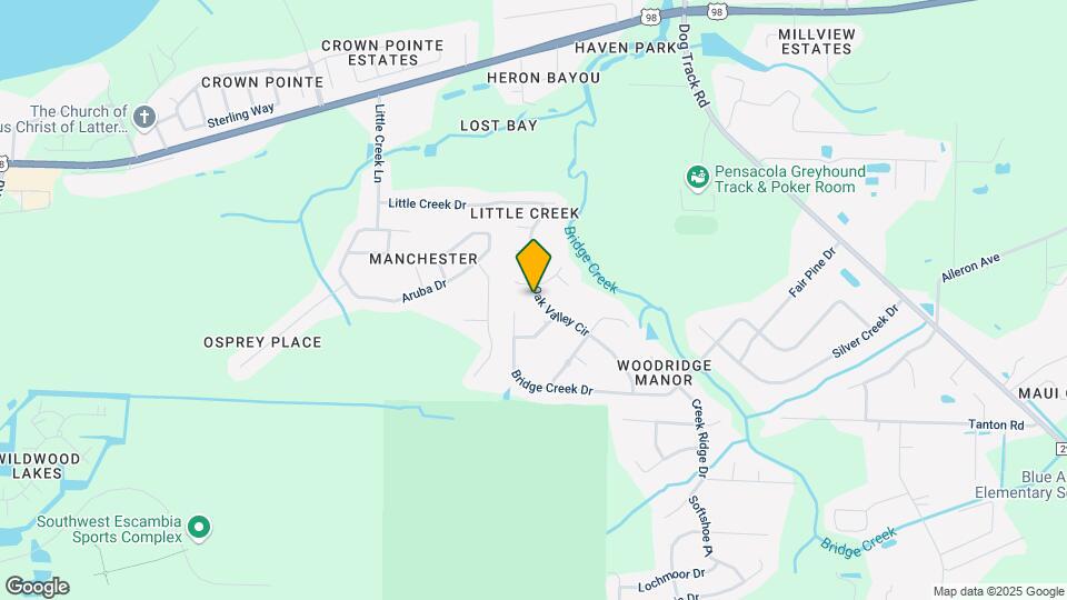 10926 Oak Valley Cir Map and Location Details
