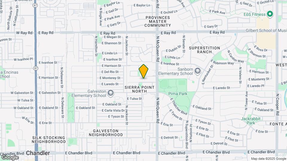 914 E Monterey St Map and Location Details