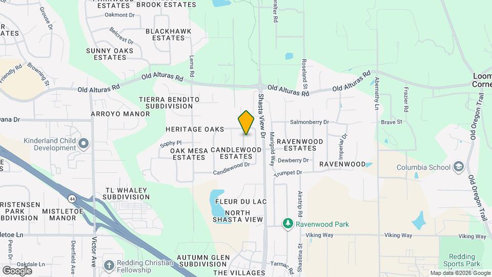 1547 Lacey Ln Map and Location Details