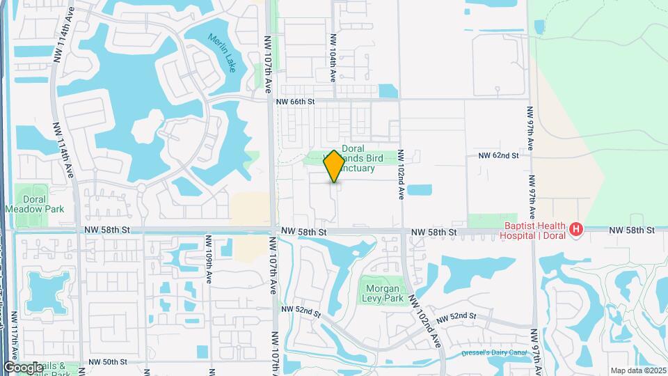 6055 NW 104th Ct Map and Location Details