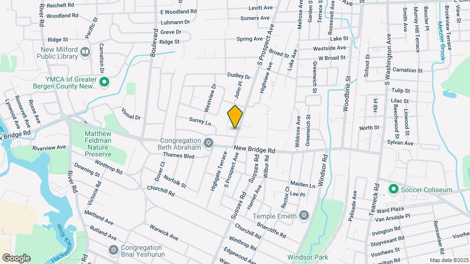 424 S Prospect Ave Map and Location Details