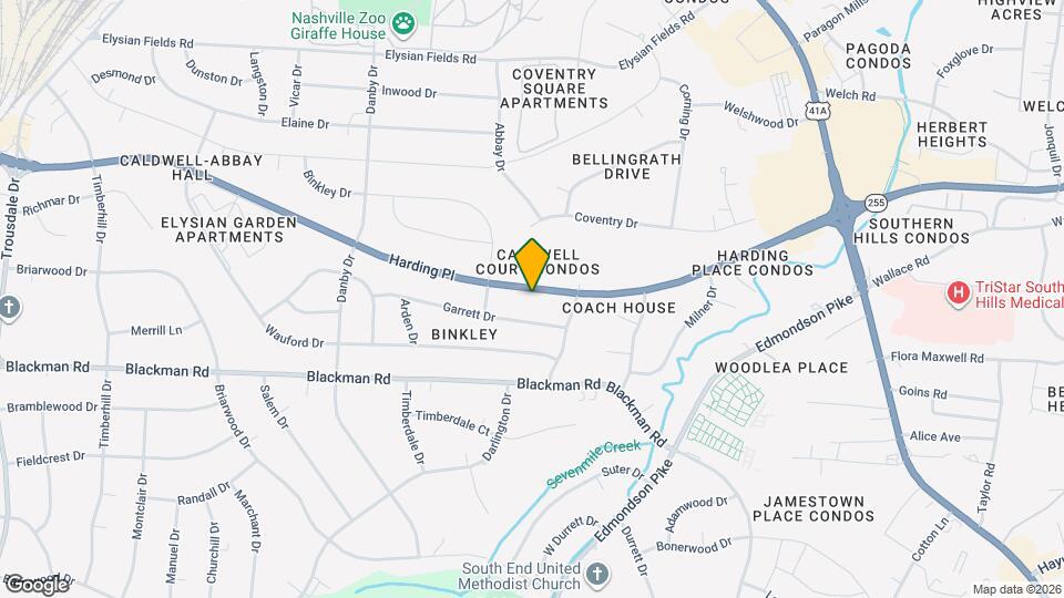 547 Harding Pl Map and Location Details