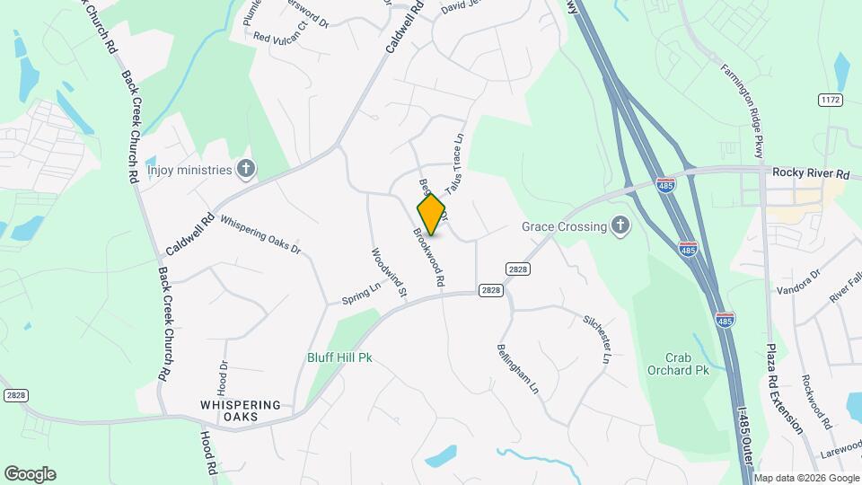 4316 Brookwood Rd Map and Location Details