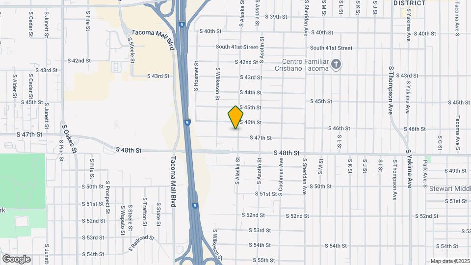 4614 S Alaska St Map and Location Details