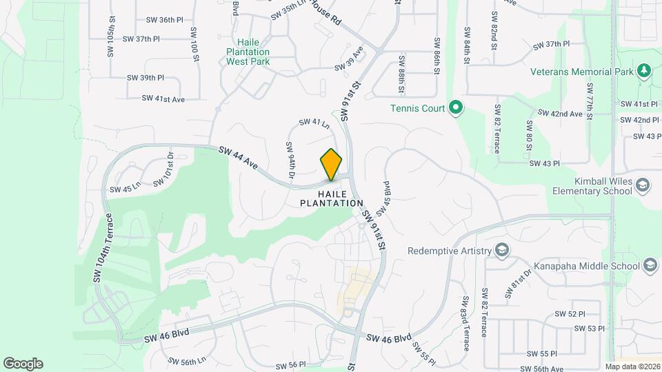 4414 SW 91st Dr Map and Location Details