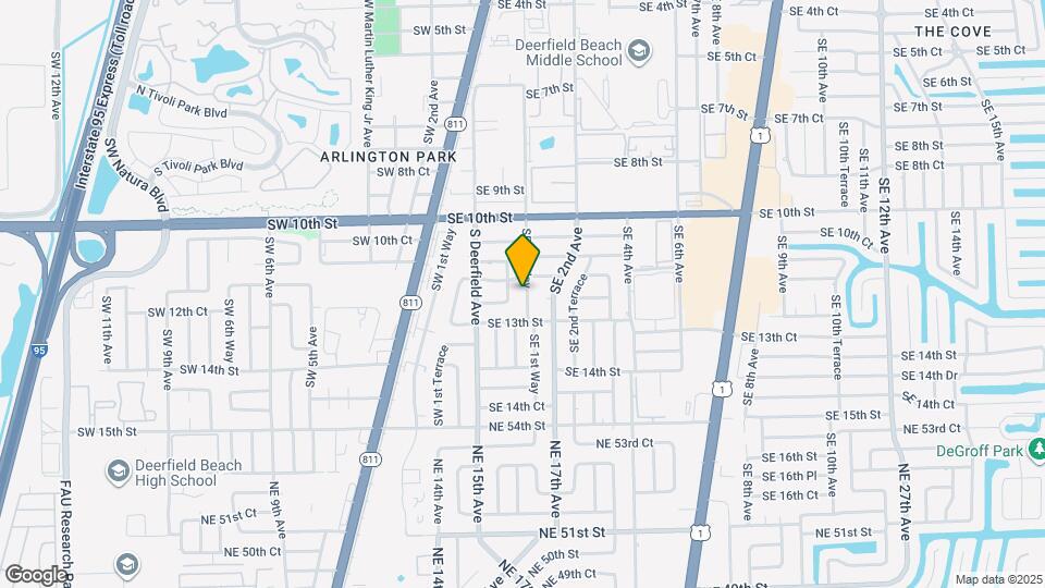 1183 SE 1st Way Map and Location Details