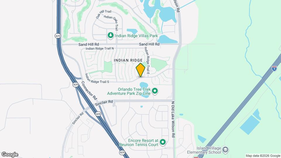 7706 Indian Ridge Trail S Map and Location Details