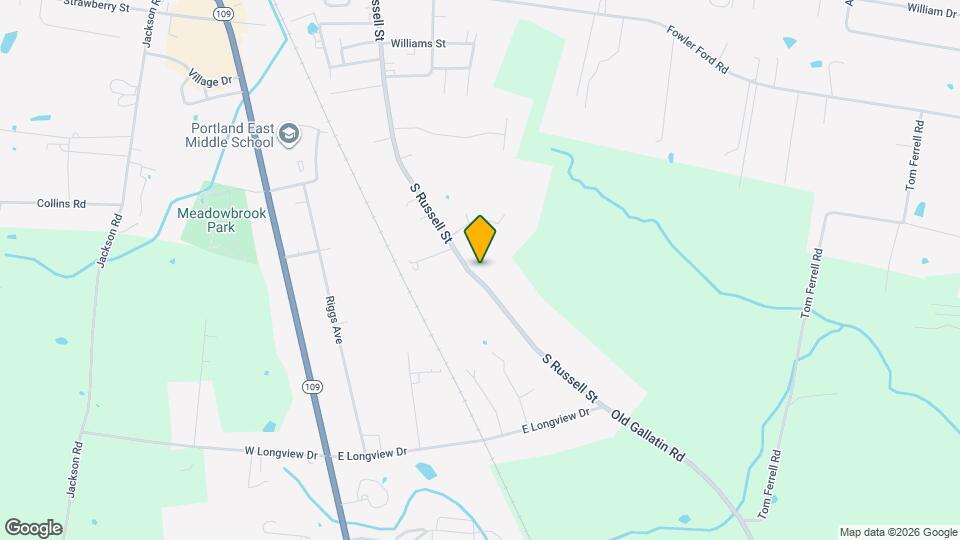 1246 S Russell St Map and Location Details