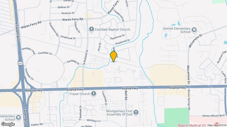 Eastview Retirement Center Map and Location Details