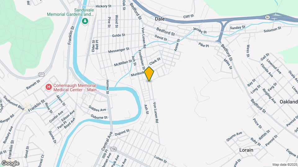 941 Fronheiser St Map and Location Details