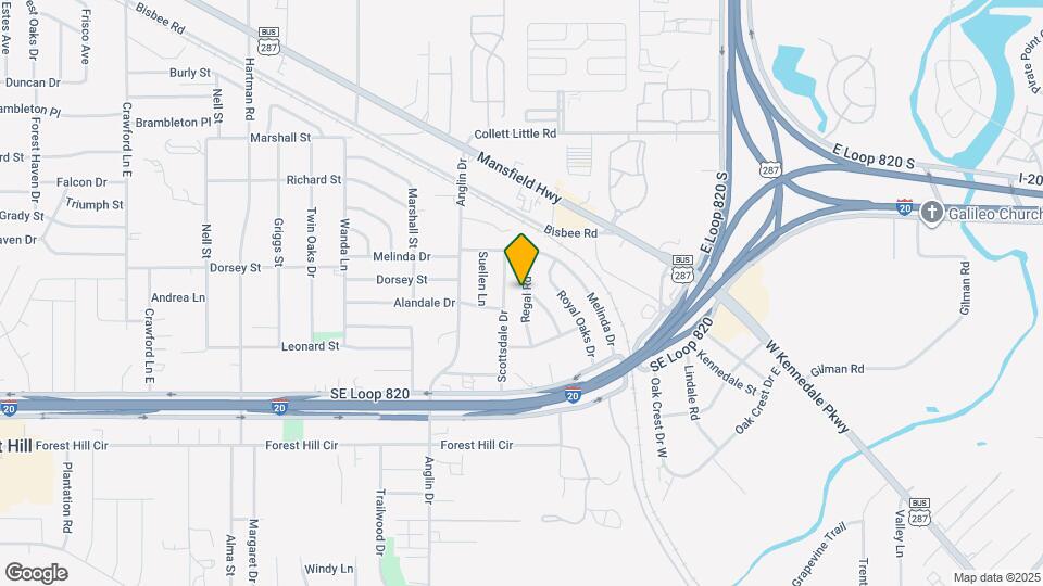 6324 Regal Rd Map and Location Details