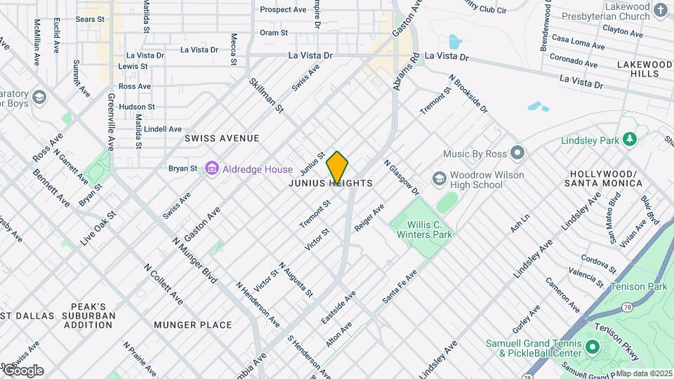 5803 Tremont St Map and Location Details