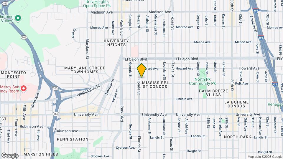 4127 Florida St Map and Location Details