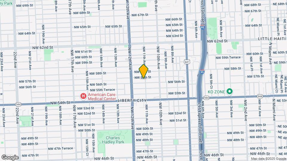 5612 NW 11th Ave Map and Location Details
