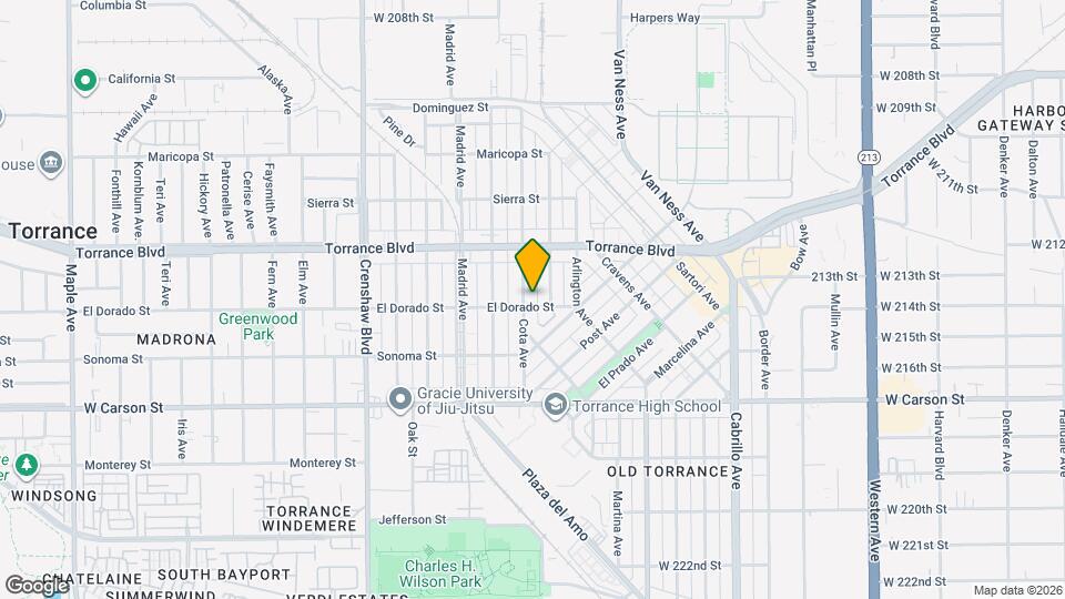 1324 Cota Ave Map and Location Details