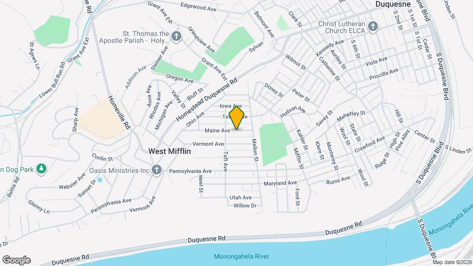 1719 Maine Ave Map and Location Details