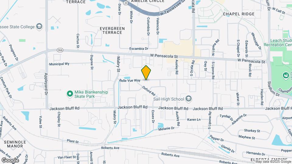 2231 Belle Vue Way Map and Location Details