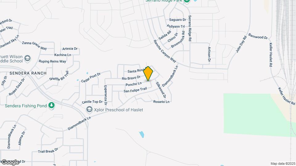 705 Poncho Ln Map and Location Details