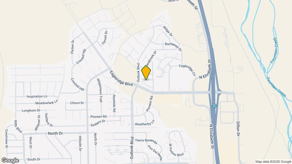 1319 Silver Hawk Ct Map and Location Details