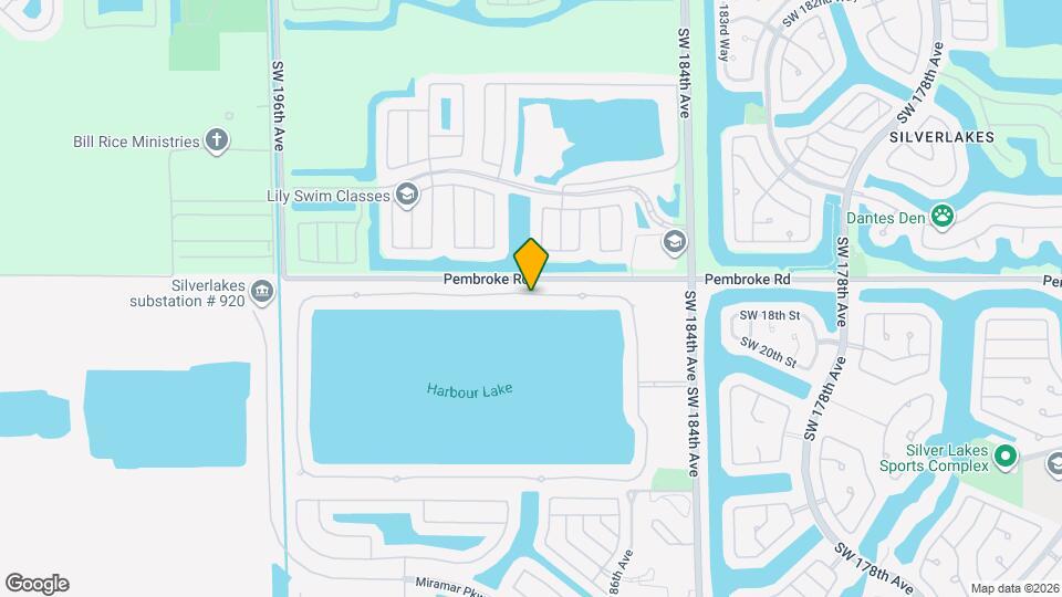 18794 SW 17th Ct Map and Location Details