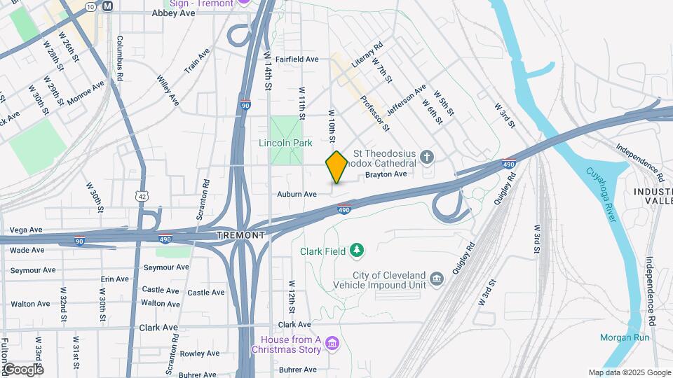 2593 W 10th St Map and Location Details