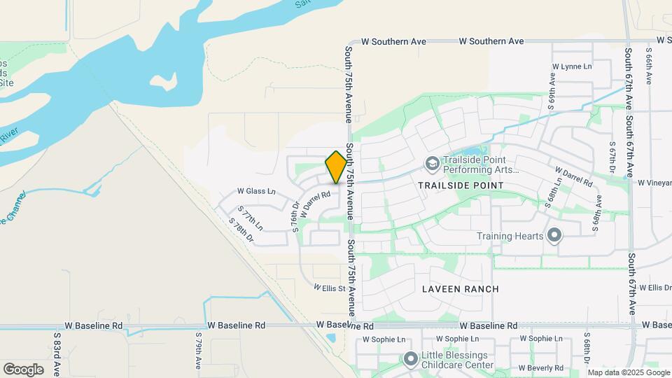 7516 W Darrel Rd Map and Location Details