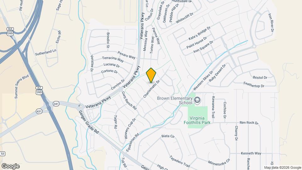 481 Miesque Ct Map and Location Details