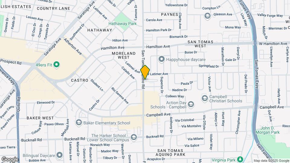260-278 N San Tomas Aquino Rd Mapa y Detalles de la Ubicación