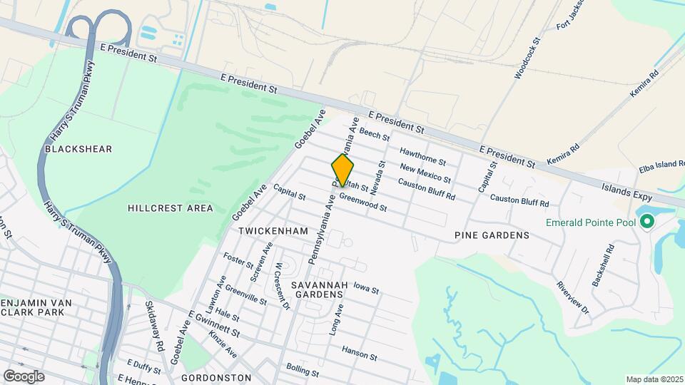 2012 Greenwood St, Unit A (Bungalow) Map and Location Details