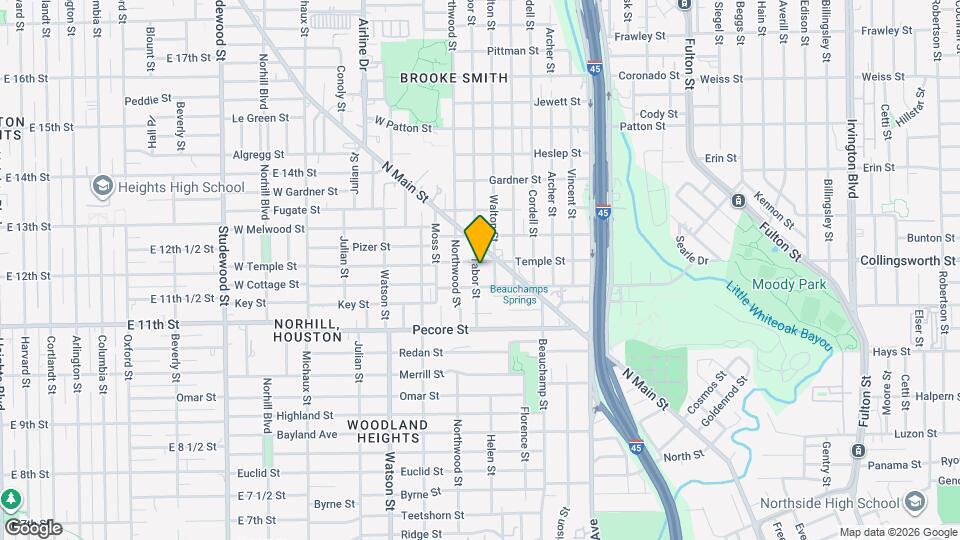 210 Tabor St Map and Location Details