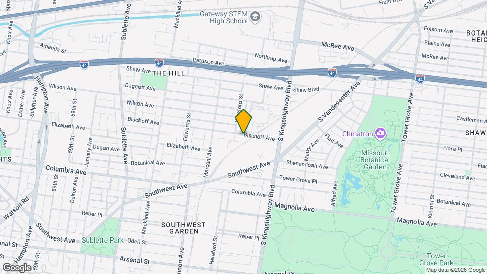 5020 Bischoff Ave Map and Location Details