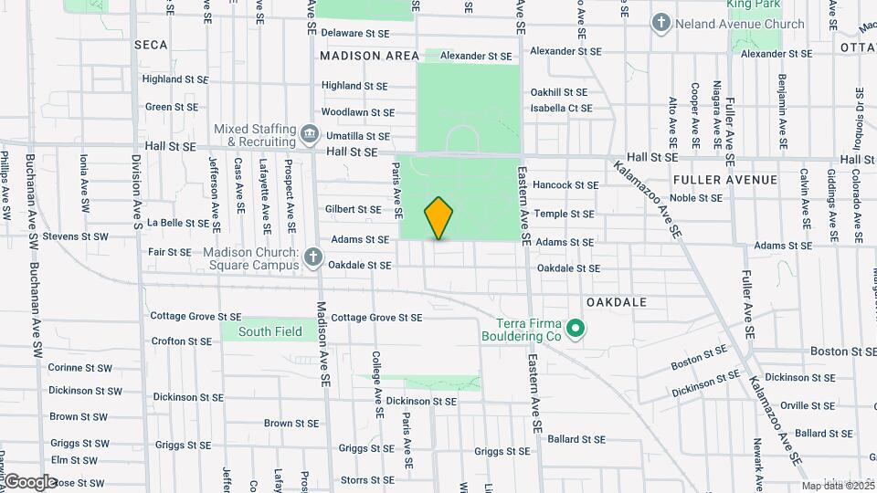 618 Adams St SE Map and Location Details