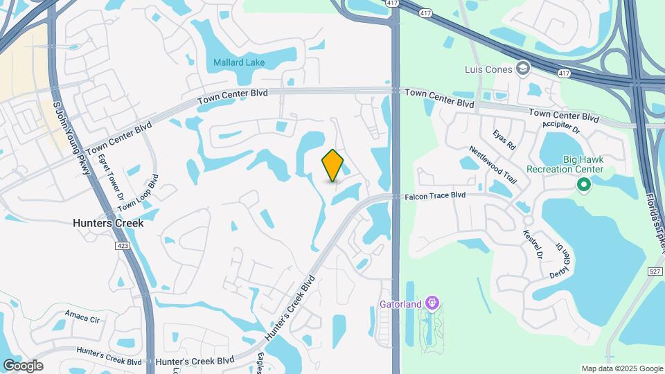 13827 Fairway Island Dr Map and Location Details