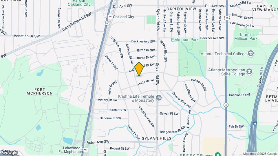 998 Woodbourne Dr SW, Unit A Map and Location Details