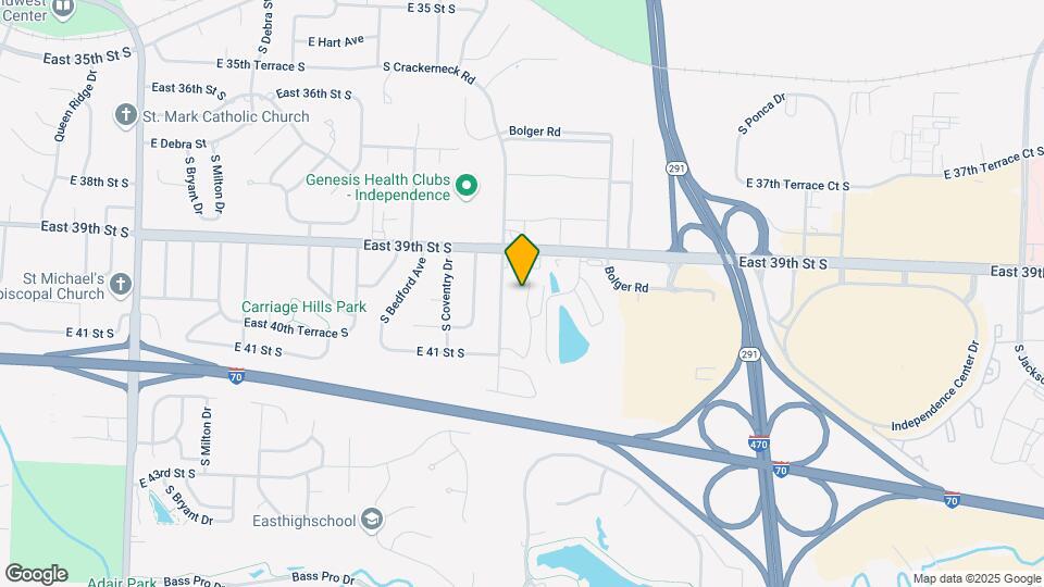 Coventry Park KC Apartments LLC Map and Location Details