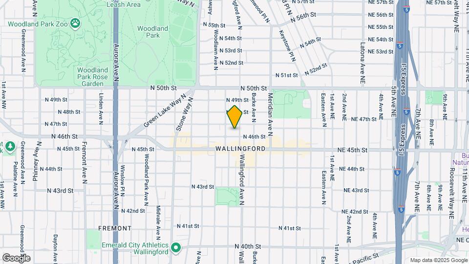 1716 N 46th St Map and Location Details