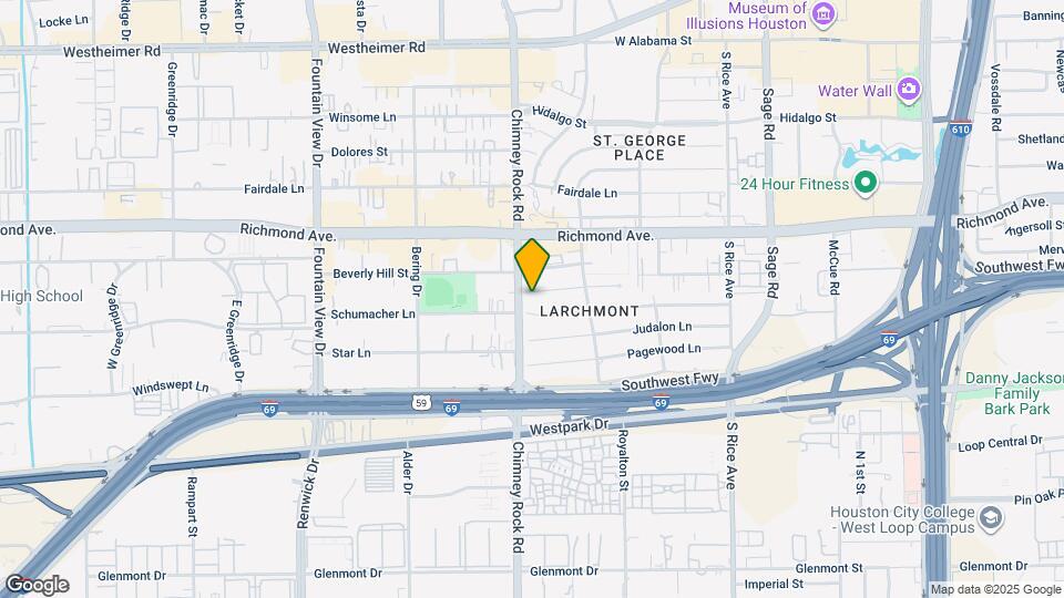 5537 Lincrest Ln Map and Location Details