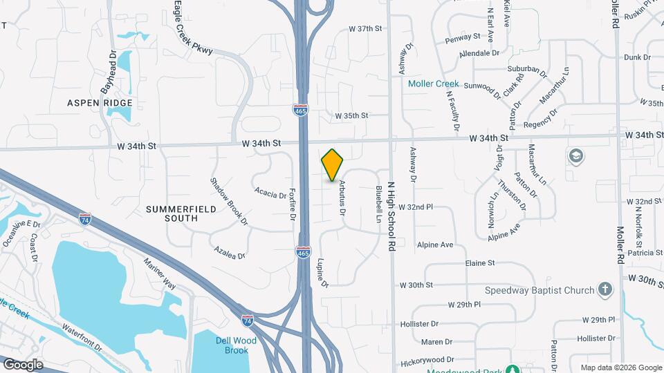 3269 Lupine Dr Map and Location Details
