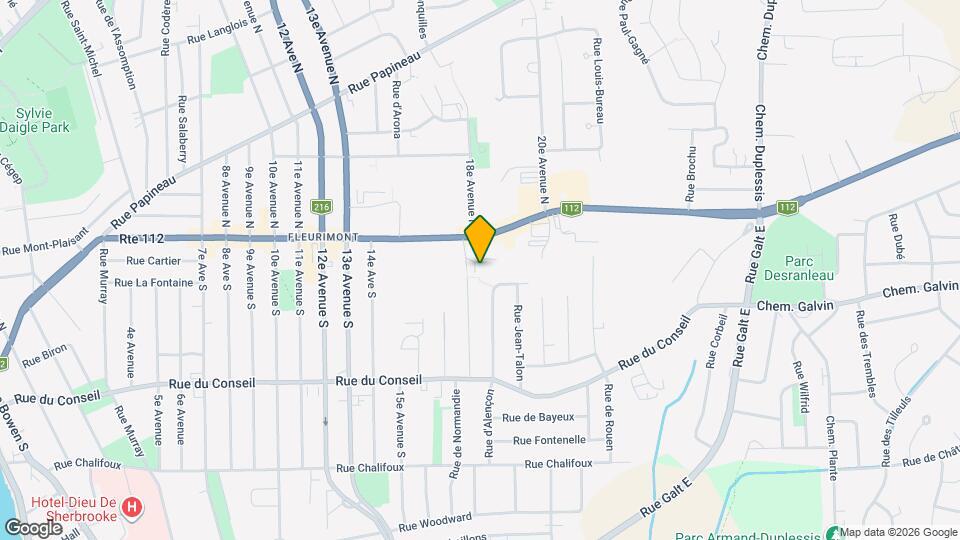 20 Thérèse-Lefebvre Rue Map and Location Details