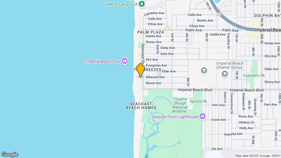 1005 Ocean Ln Map and Location Details