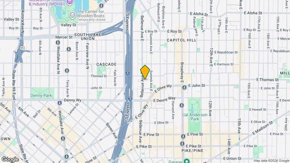 224 Bellevue Ave E Map and Location Details