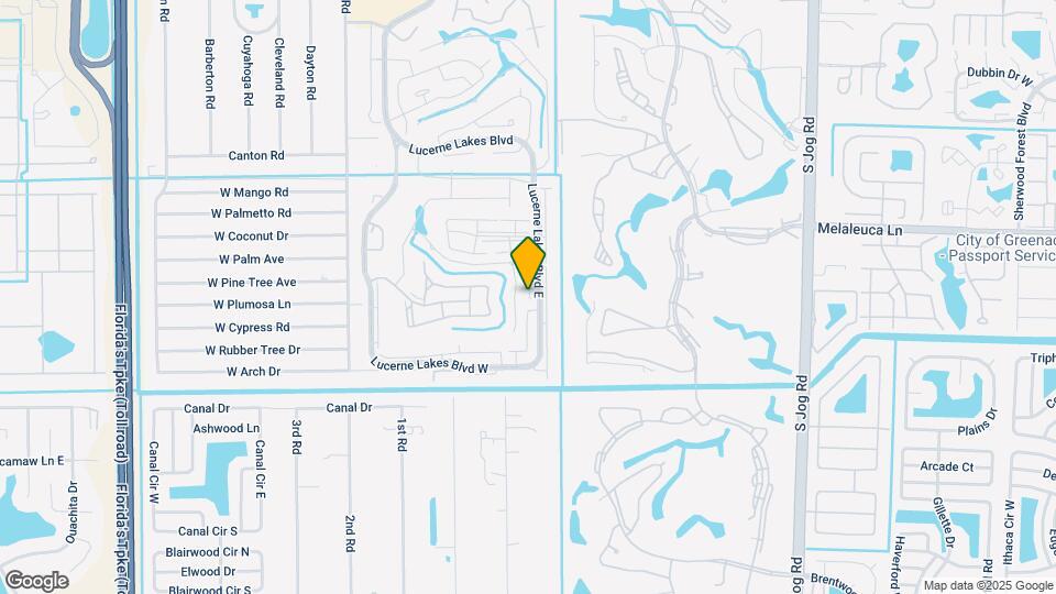 4723 Lucerne Lakes Blvd Mapa y Detalles de la Ubicación