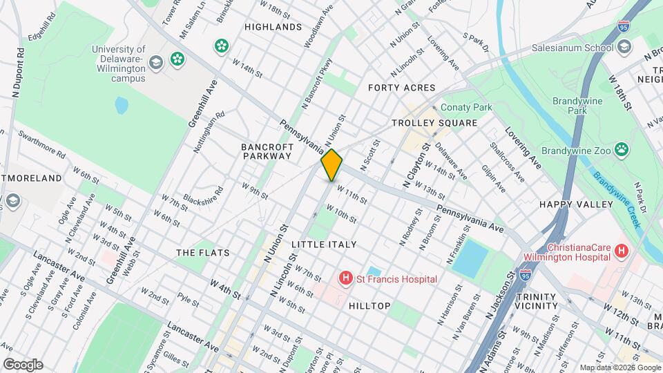 1834 W 11th St, Unit 110 Mapa y Detalles de la Ubicación